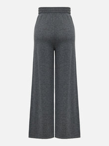 Cashmere Straight Pants | Grey