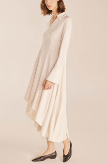 Cupro Dress | Papier Mache