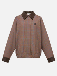 Plaid Jacket | Brown