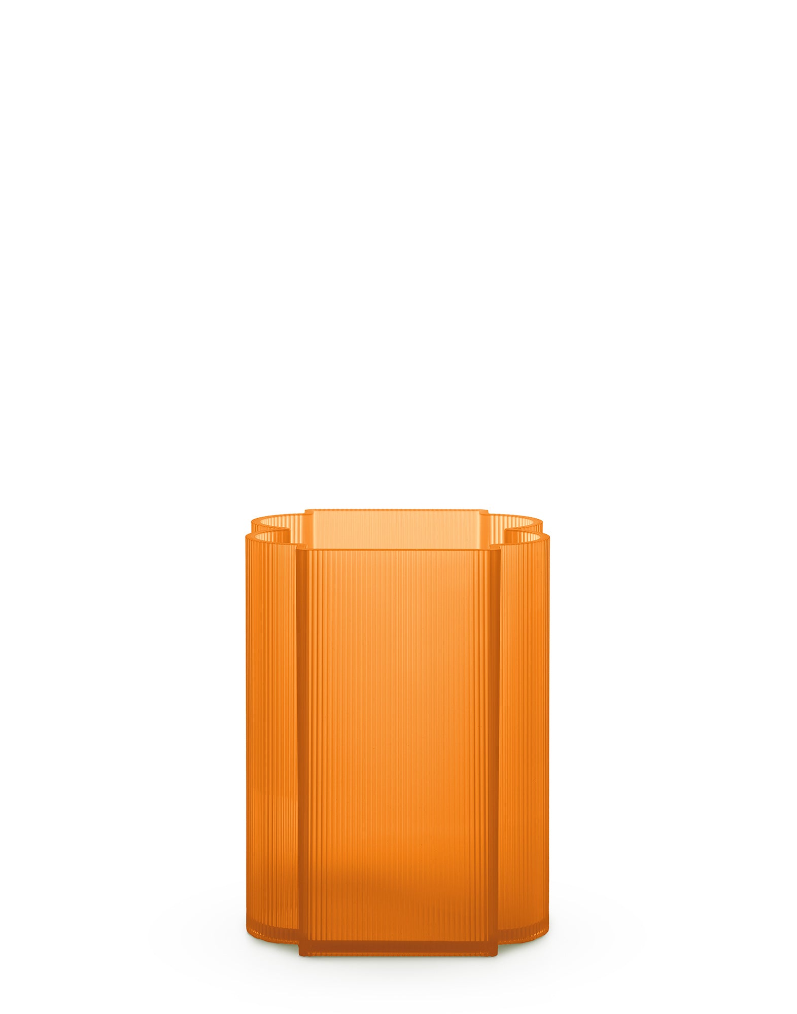 Okra Vase - Small | Single | Orange