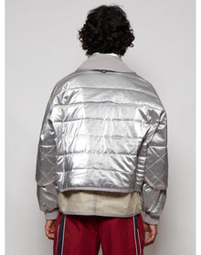 032c | Men | Chevignon Linen Jacket | Silver