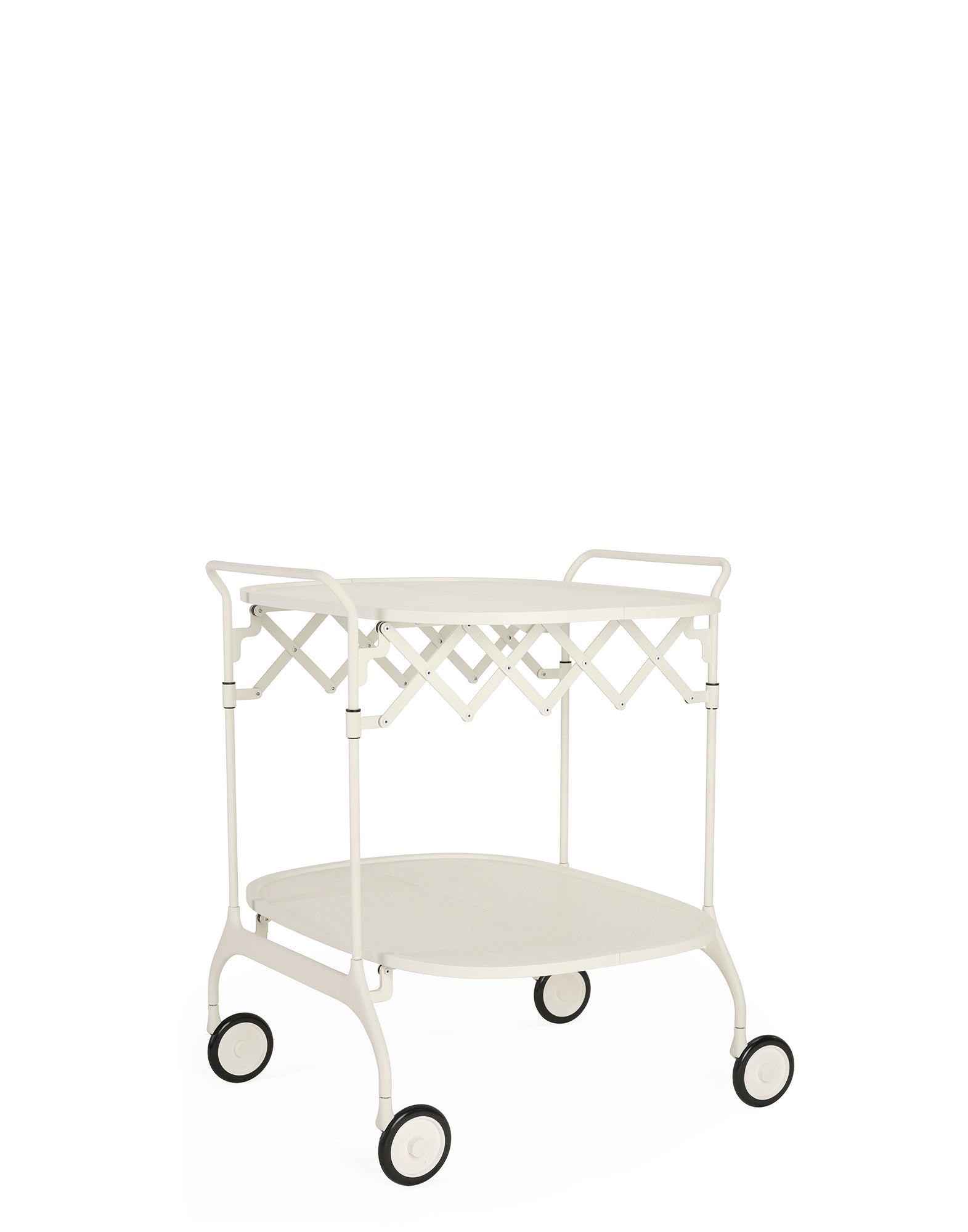 Battista Folding Extensible Table | Single | Matte White