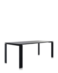 Four Soft Touch Dining Table | Single | Black/Black