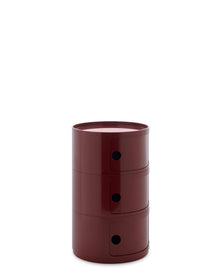 Componibili New Big Storage Unit - 3 Elements | Single | Bordeaux