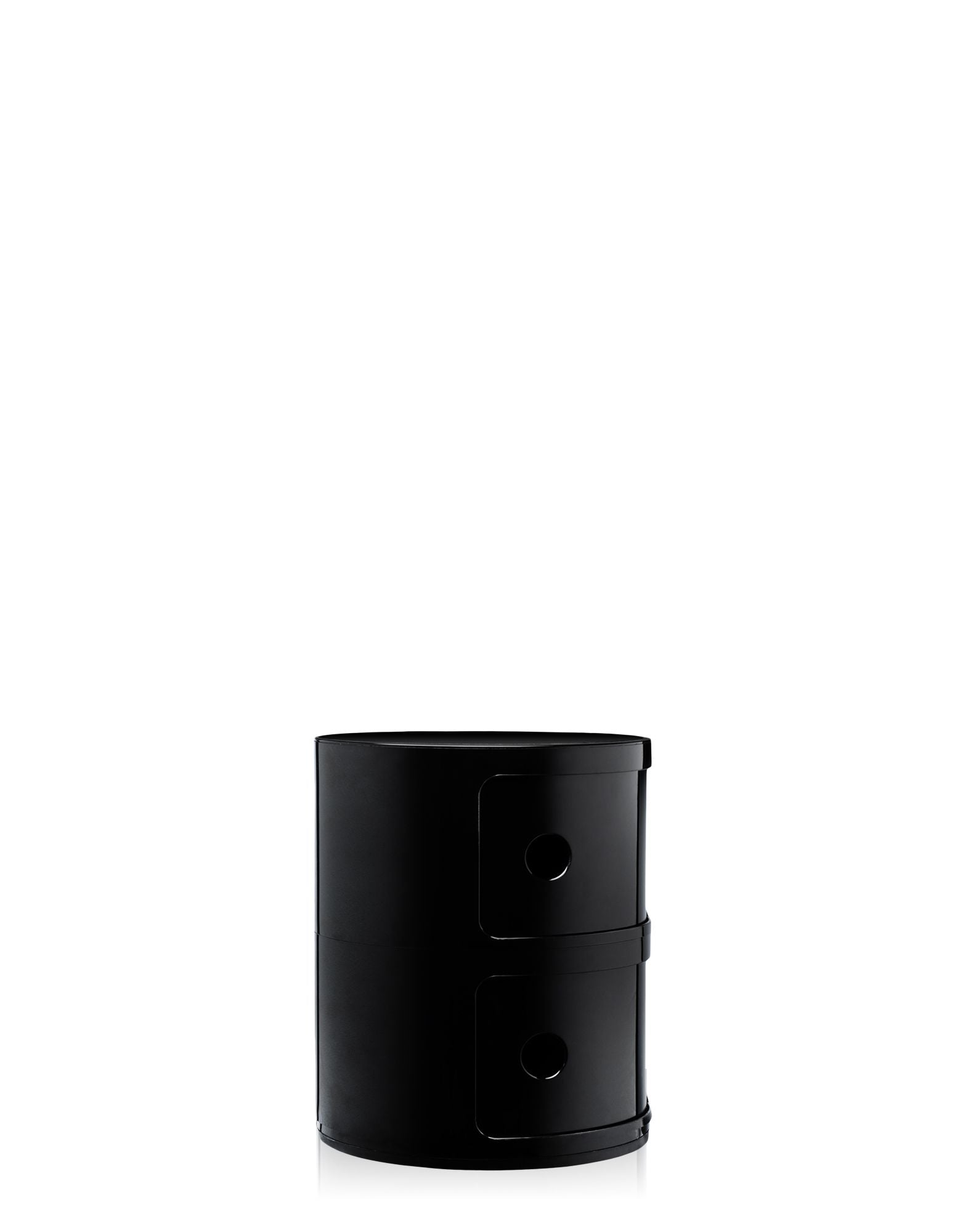 Componibili Classic Storage Unit - 2 Elements | Single | Black