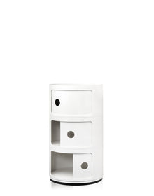 Componibili Classic Storage Unit - 3 Elements | Single | White