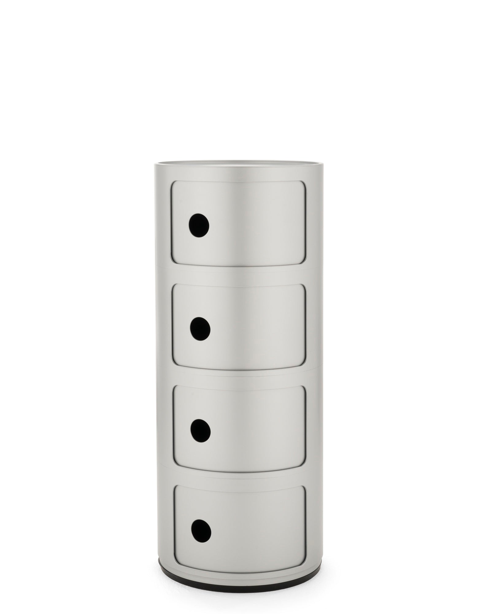 Componibili Classic Storage Unit - 4 Elements | Single | Silver