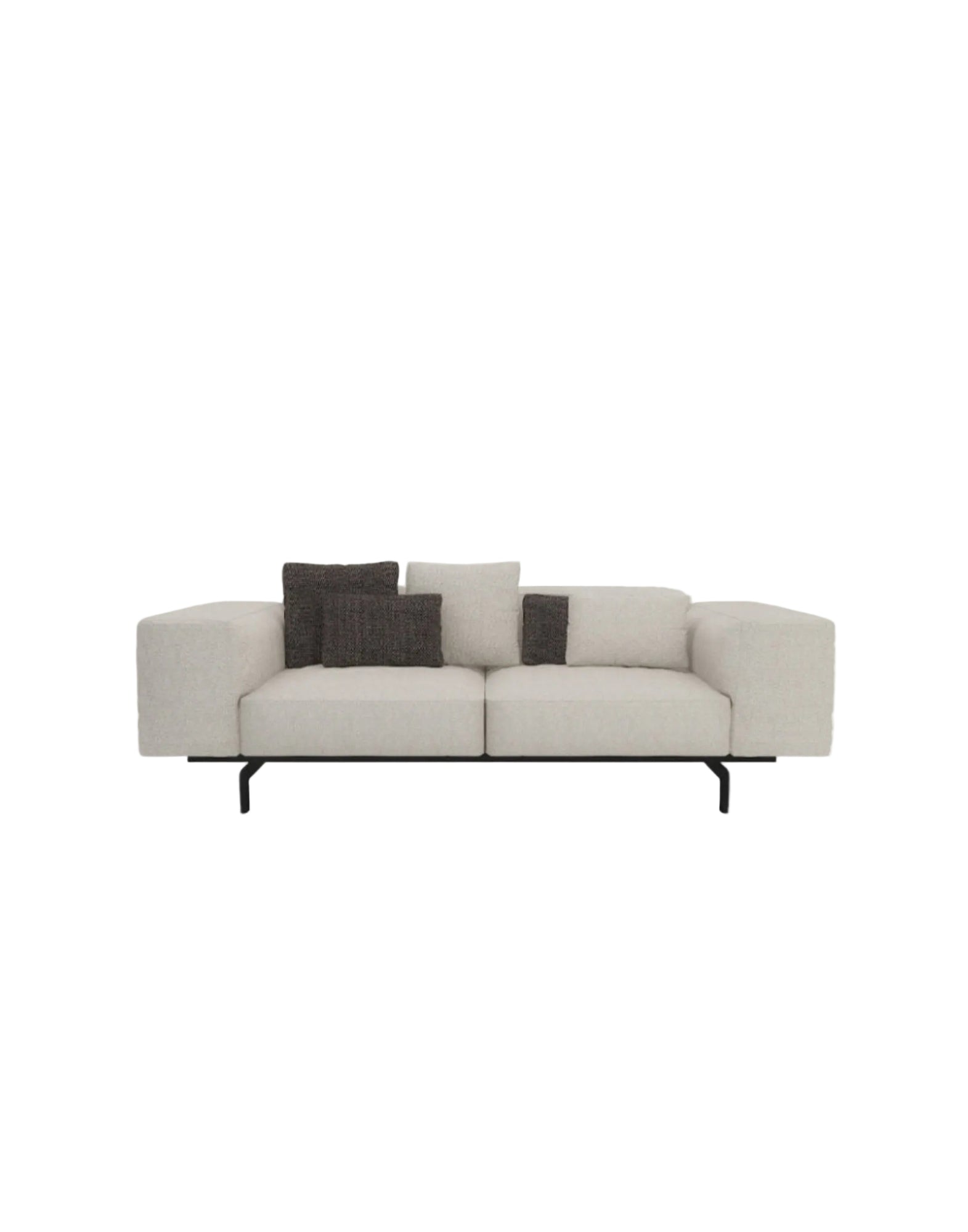 Largo Sofa - Two Seater | Single | Ecru