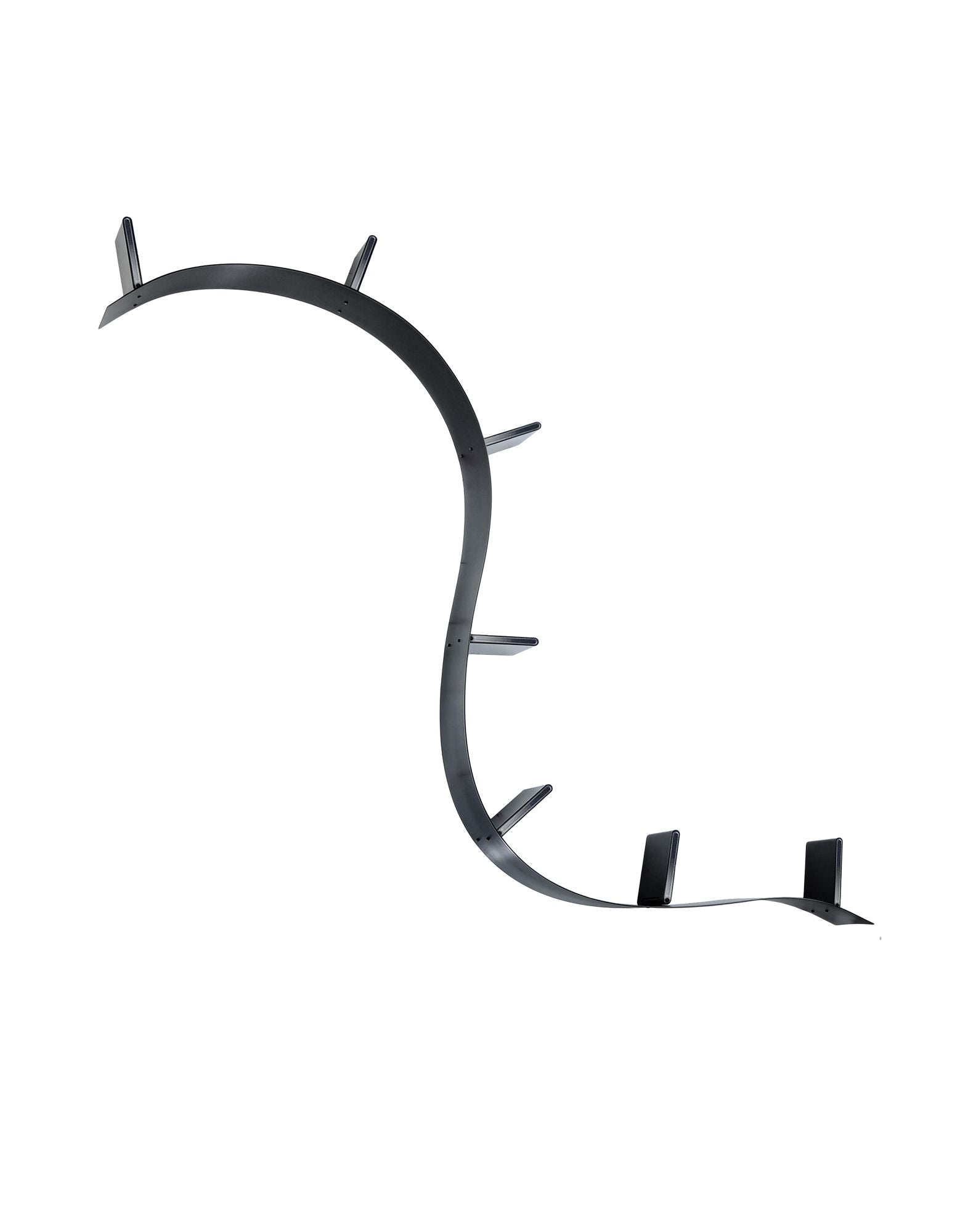Book Worm 7 Bookends - 3.2 Meters | Single | Black