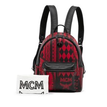 MCM | Pre-Owned Baroque Stark Backpack | Red