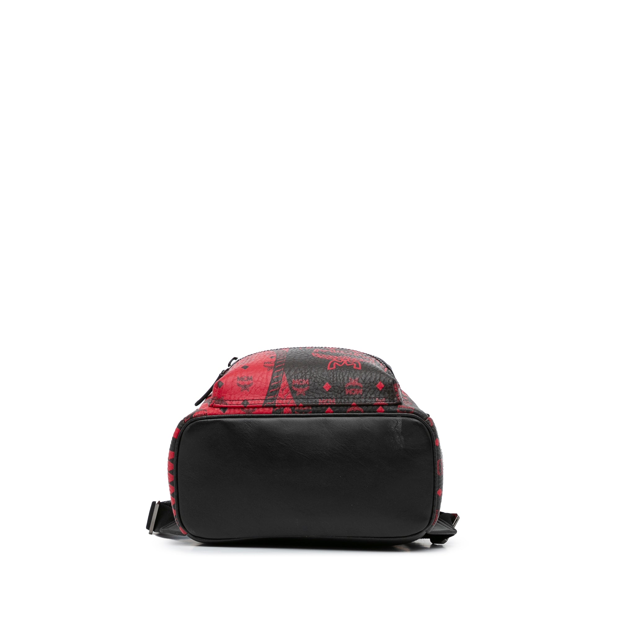 MCM | Pre-Owned Baroque Stark Backpack | Red