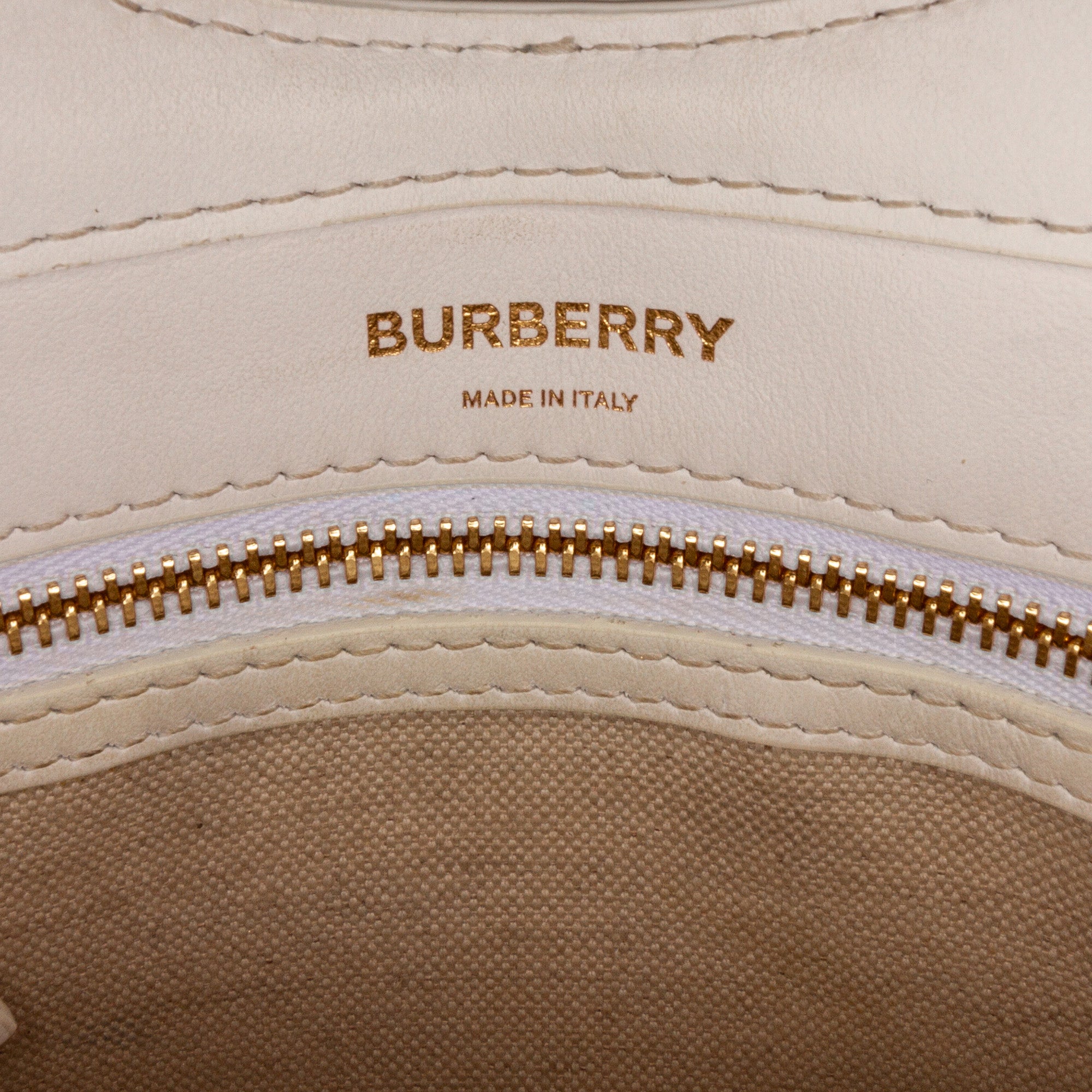 Burberry | Pre-Owned Pocket Raffia Satchel | Brown