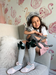 Girl | Francesca Tulle Headband | Grey