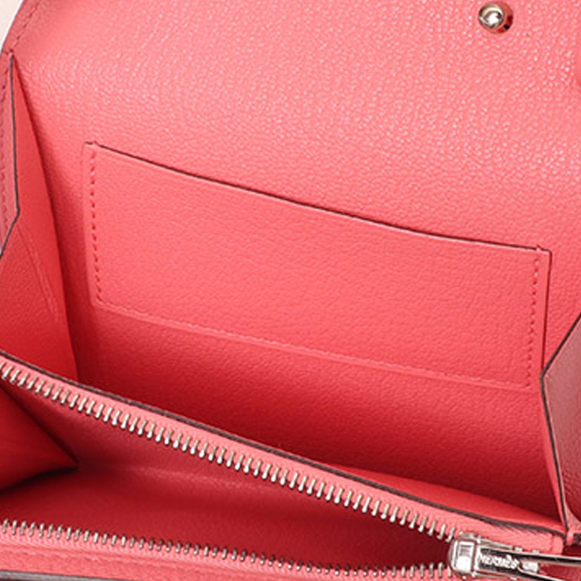 Hermes | Pre-Owned Cinhetic To Go Wallet | Pink