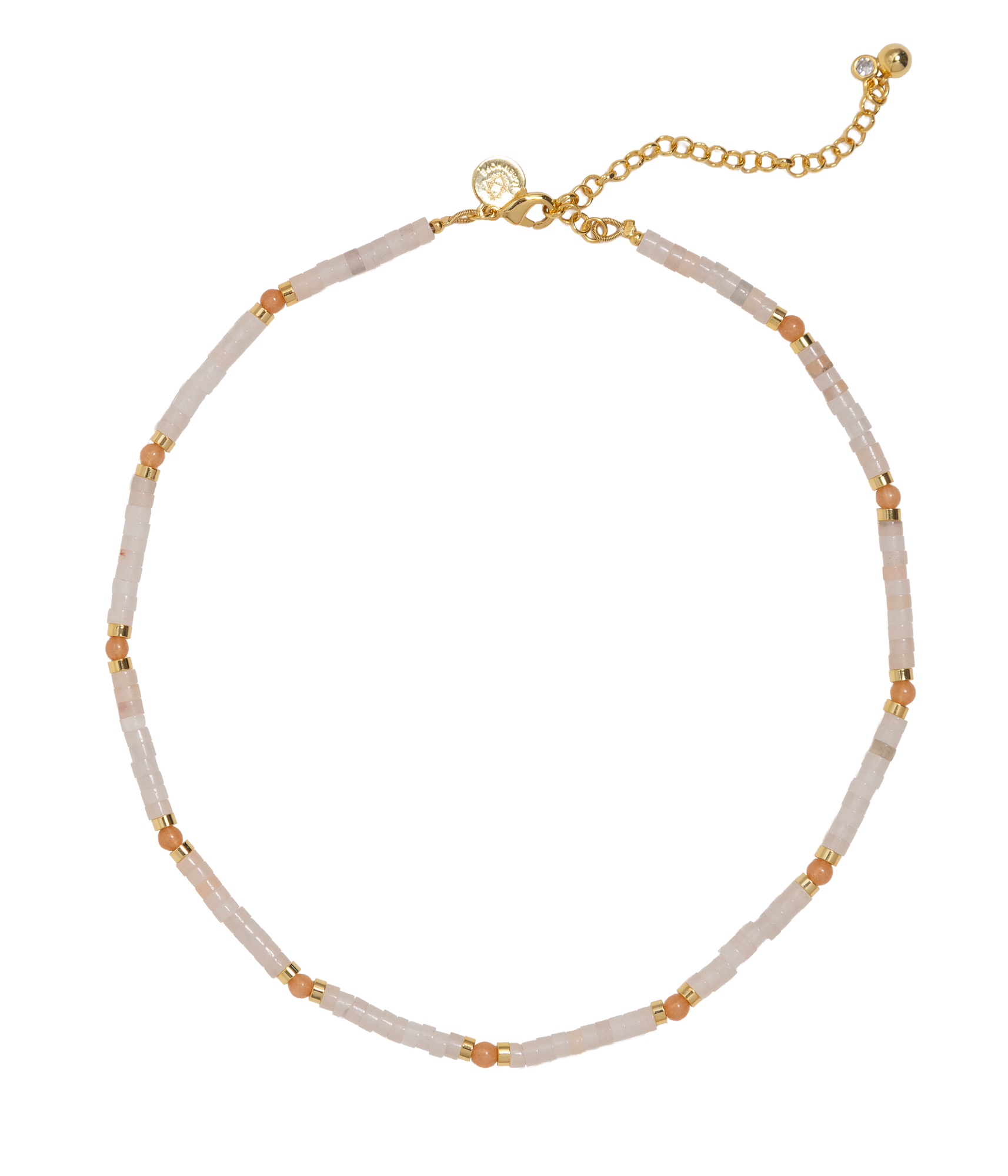 Oriel Necklace in White - Loren Hope