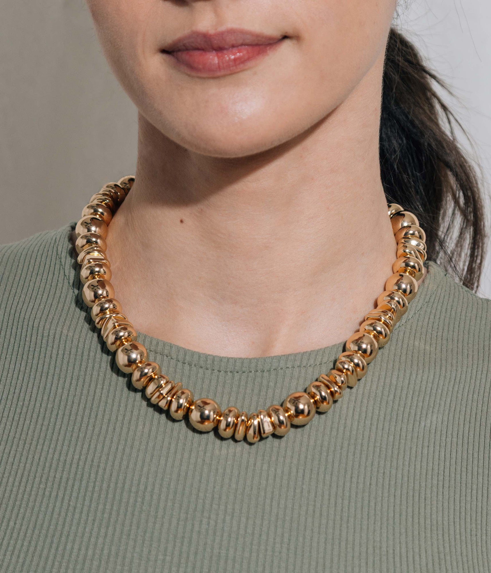 Solene Necklace in Gold - Loren Hope