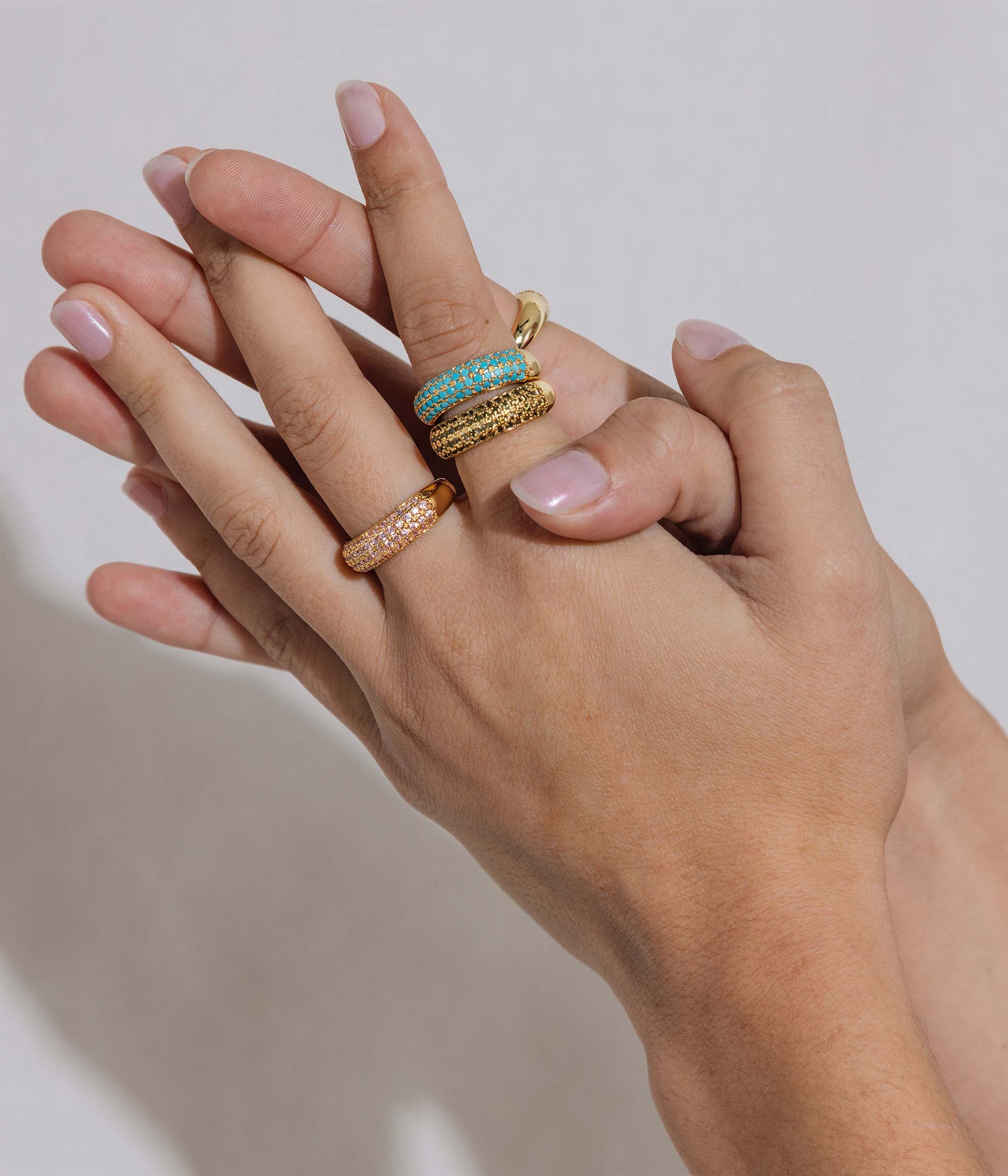 Veyra Ring in Olivine - Loren Hope