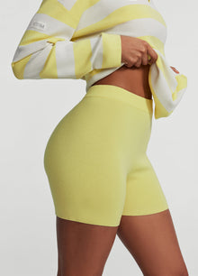 Everyday Knit Shorts | Lemon Meringue