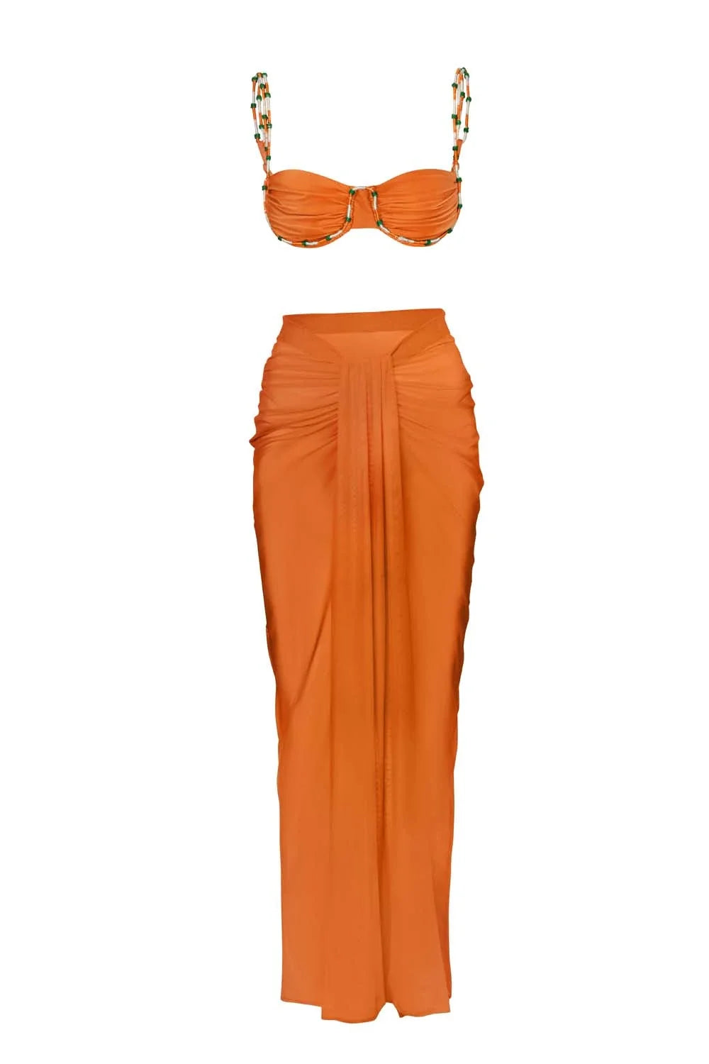 Nia Maxi Skirt | Mandarine Lush