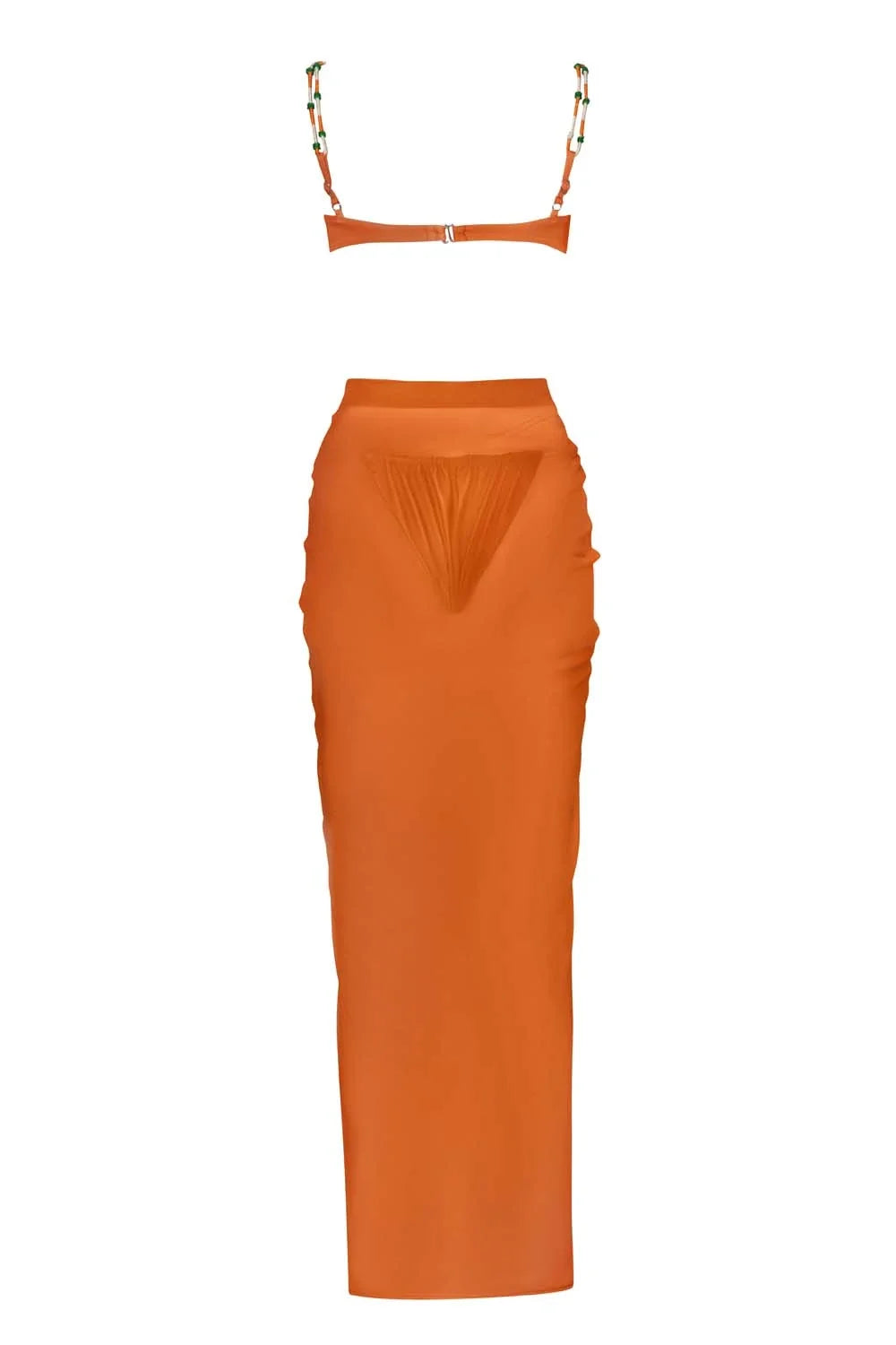 Nia Maxi Skirt | Mandarine Lush