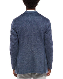 ISAIA | Mens | Wool, Silk, & Linen-Blend Blazer | Blue