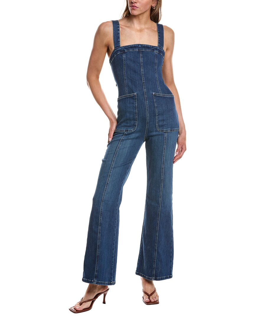 Free People | Womens | Suns Out Bootcut Jumpsuit | Blue