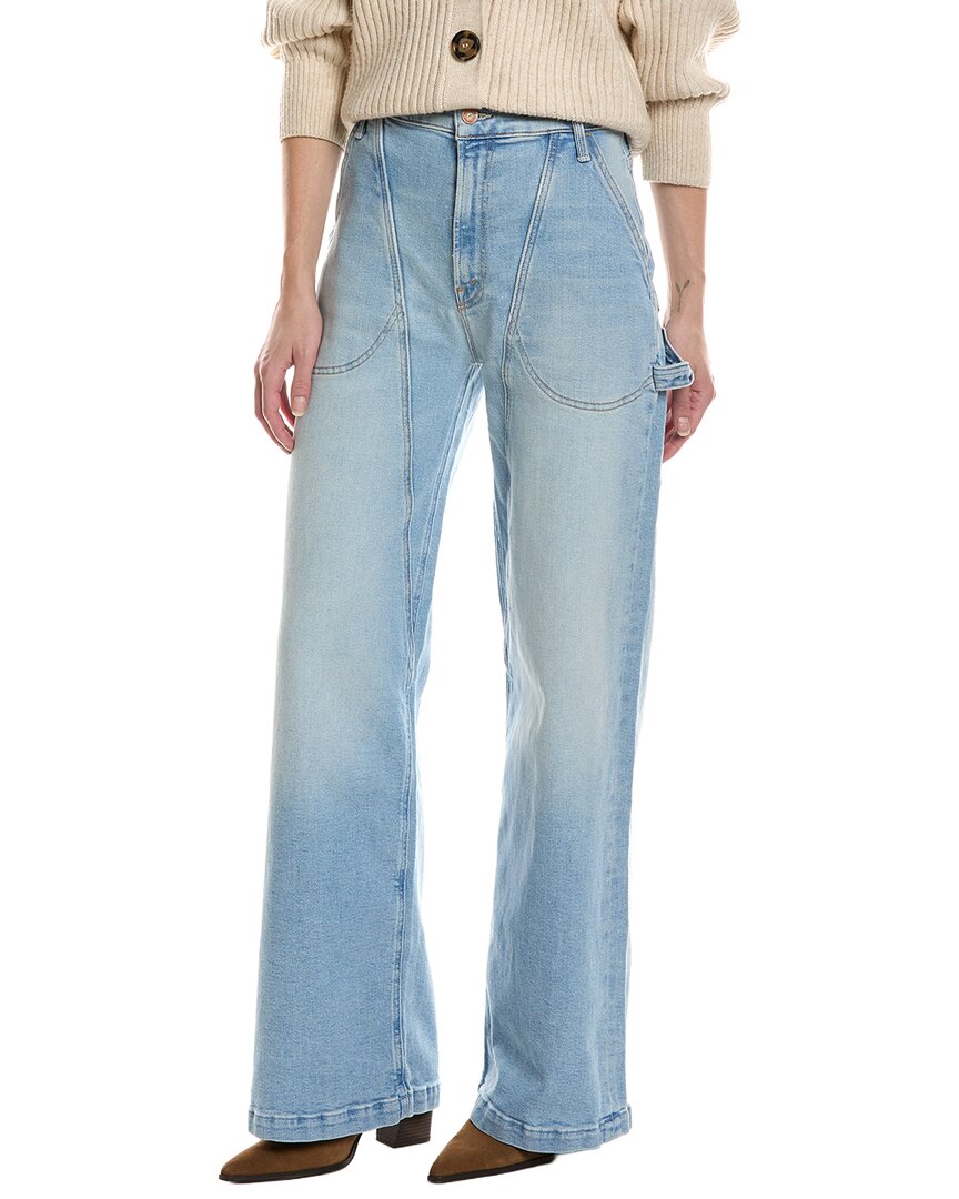 MOTHER | Womens | The Chisel Sneak Complete Jean | Blue