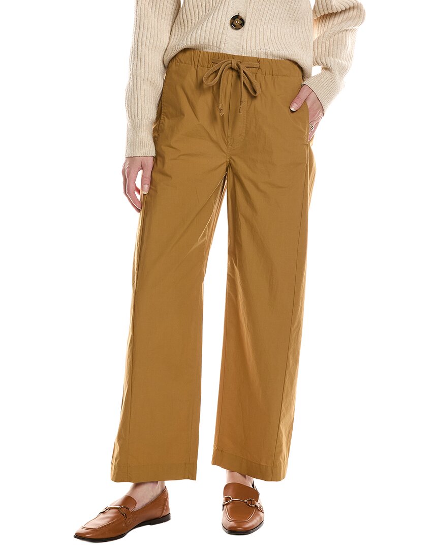 MOTHER | Womens | The Drawn Half Pipe Ankle Brown Bone Jean | Brown