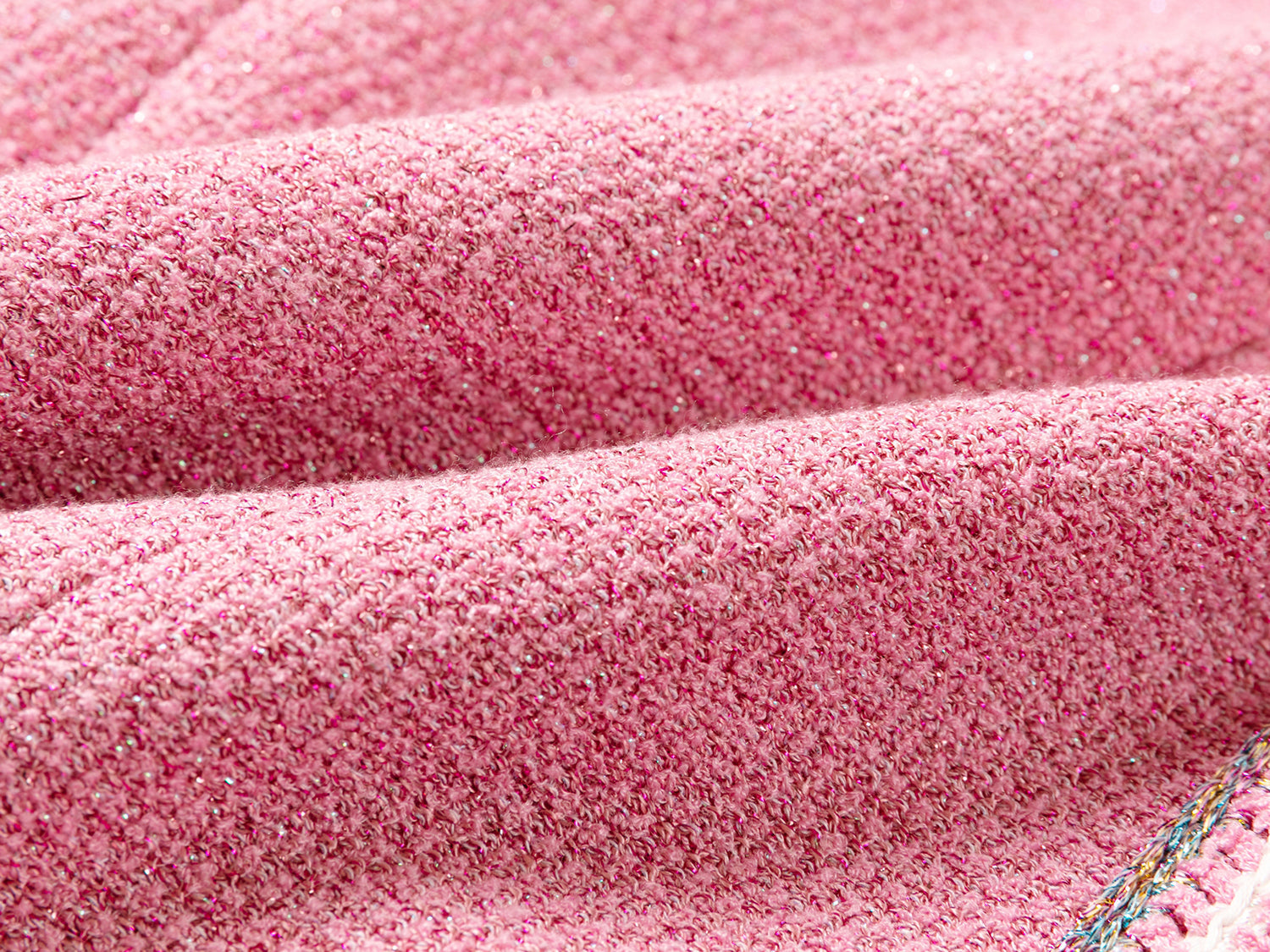 Waist-Cinching Round Neck Coat | Pink