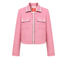 Classic Chic Parisian-Style Coat | Pink