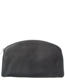 The Row | Womens | Leather Clutch | Grey
