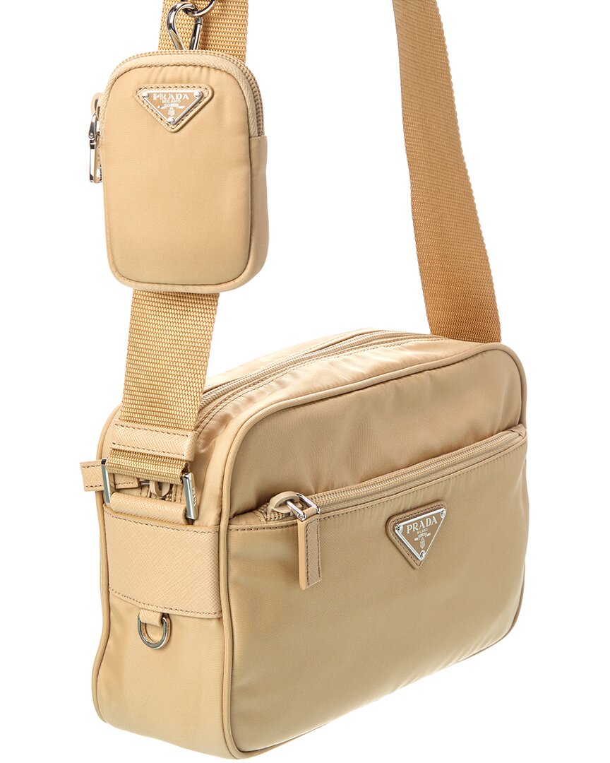 Prada | Womens | Re-Nylon Shoulder Bag | Brown