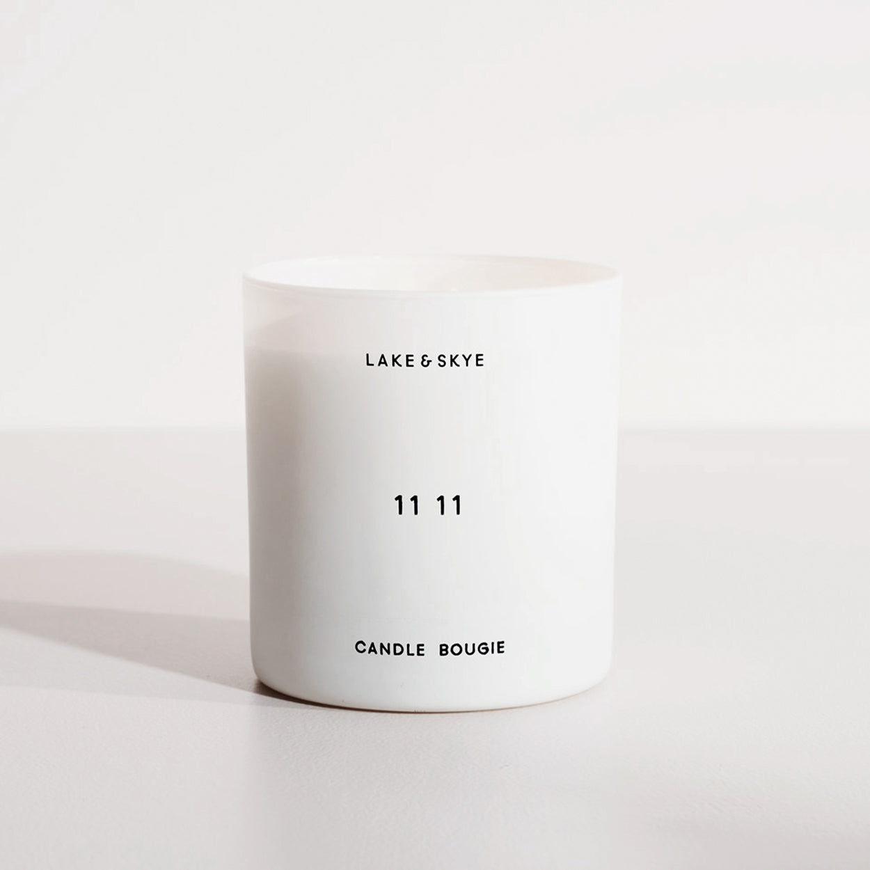Lake and Skye Tru Fragrance & Beauty LLC | 11 11 Candle | Optic White