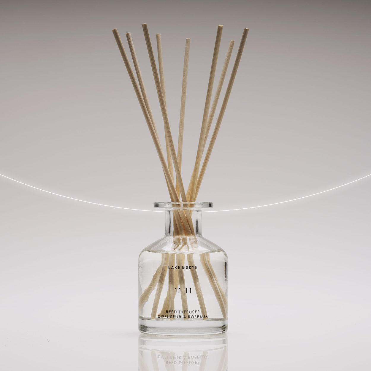 Lake and Skye Tru Fragrance & Beauty LLC | 11 11 Reed Diffuser | Clear