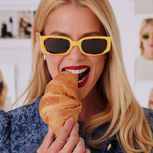 Unisex | Julien Low Profile Sunglasses | Citron | Tortoise/Chic Grey Lenses