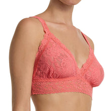 Signature Lace Crossover Bralette | Paloma (Pink)