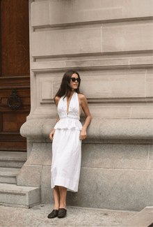 The Violet Top | White