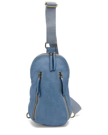 Bolsa Nova | Unisex | Logan Leather Sling Bag | Ocean