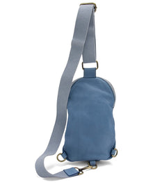 Bolsa Nova | Unisex | Logan Leather Sling Bag | Ocean
