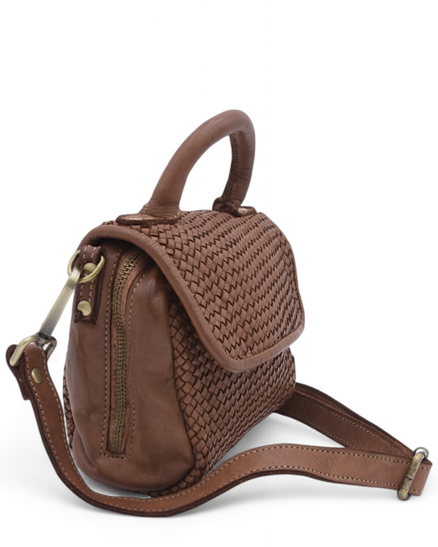 Bolsa Nova | Unisex | Leather Lily Mini Bag | Cognac