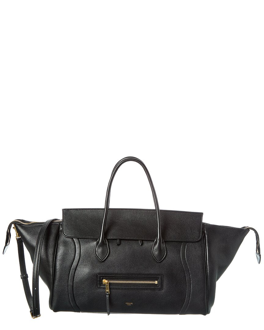 CELINE | Womens | Leather Shoulder Bag - I | Black
