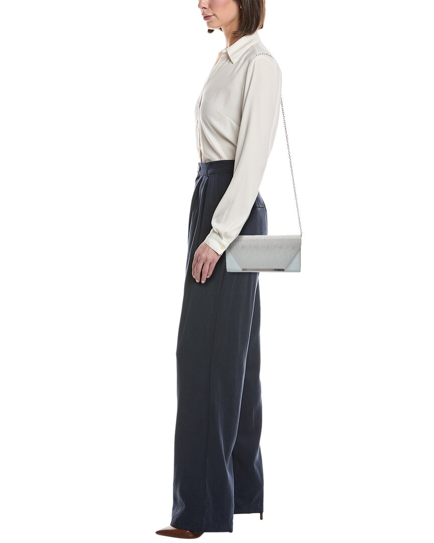 Rene Ruiz | Womens | Chain Envelope Clutch | Silver