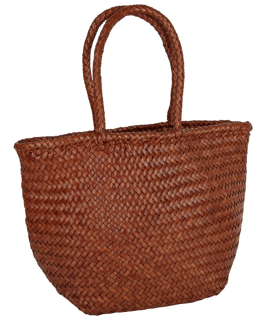 Dragon Diffusion | Womens | Grace Small Leather Shoulder Bag | Brown