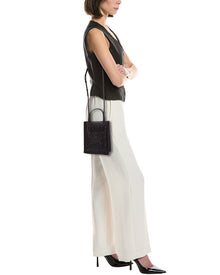 Ferragamo | Womens | Small Suede Tote | Black
