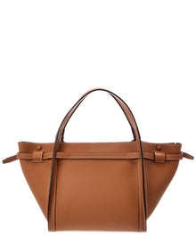 TOD's | Womens | Logo Small Leather Tote | Brown