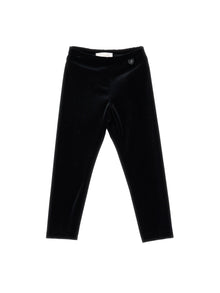 Girls | Chenille Leggings | Black