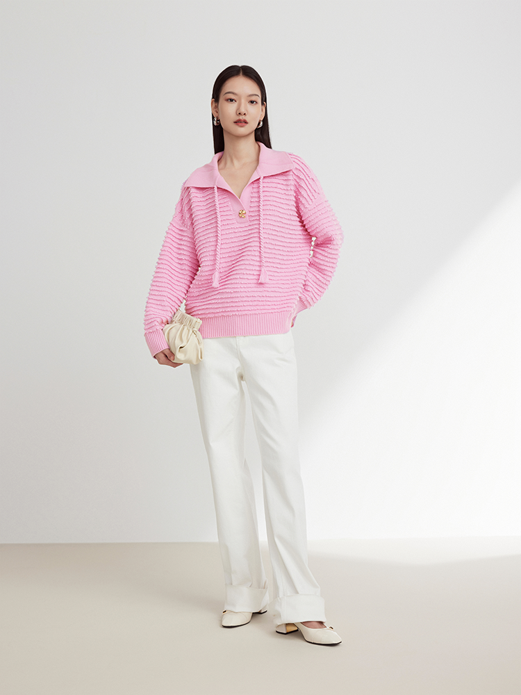 Straight-Leg Wide-Leg Jeans | White