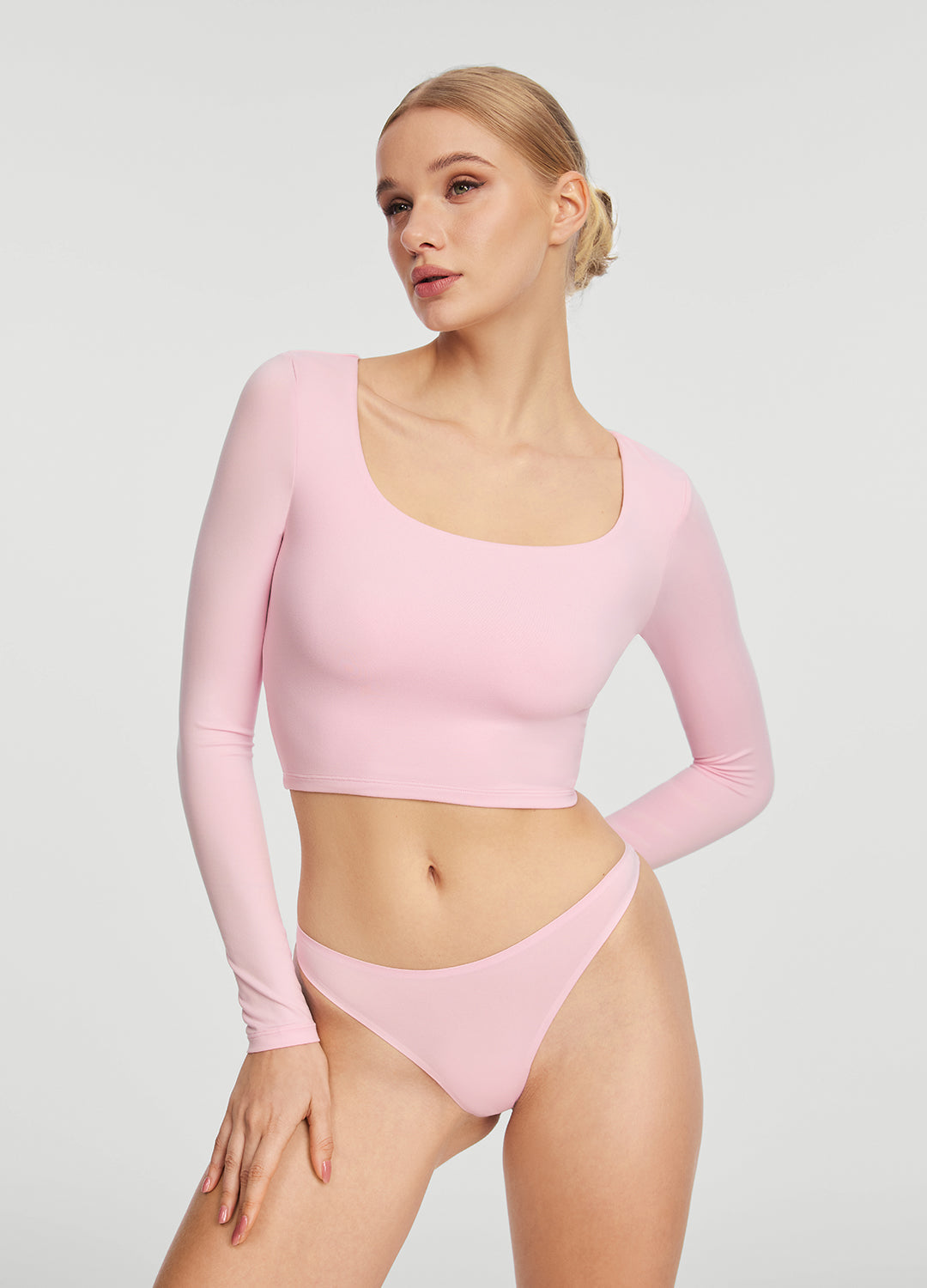 Seamless Thong Panty | Ballet Pink