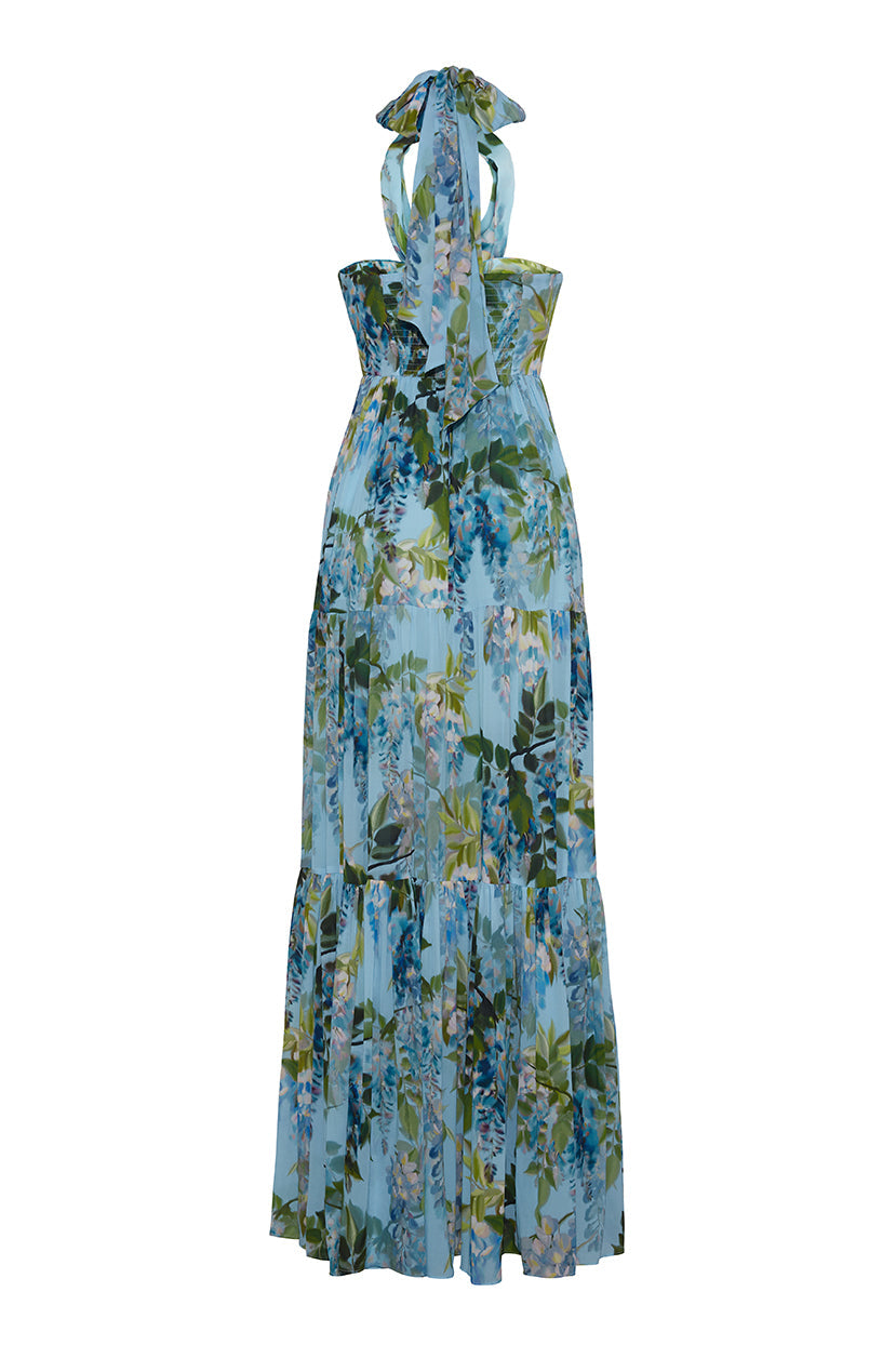 Piana Maxi Dress | Wisteria Light Blue