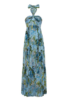 Piana Maxi Dress | Wisteria Light Blue